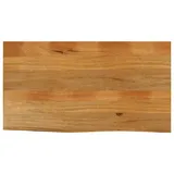 vidaXL Tischplatte mit Baumkante 100 x 60 x 2,5 cm