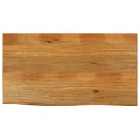 vidaXL Tischplatte mit Baumkante 100 x 60 x 2,5 cm