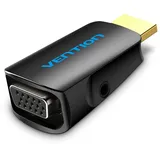Vention HDMI zu VGA Adapter mit 3,5-mm-Audioanschluss Schwarz