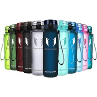 Super Sparrow Trinkflasche - Tritan Wasserflasche - 1000ml - BPA-frei - Ideale Sportflasche - Sport, Wasser, Fahrrad, Fitness, Uni, Outdoor - Leicht, Nachhaltig