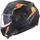 LS2 Advant II Glide Schwarz/Orange XL