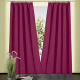 WECKBRODT »Sento« 1, Stk. tlg. Baumwolle, blickdicht, matte Struktur, unifarben, Gardine, Store