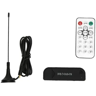 DVB-T2 USB TV-Stick mit RTL2832U Tuner – Digitales Fernsehen, Bild-in-Bild & Zeitverschiebung für PC und Laptop