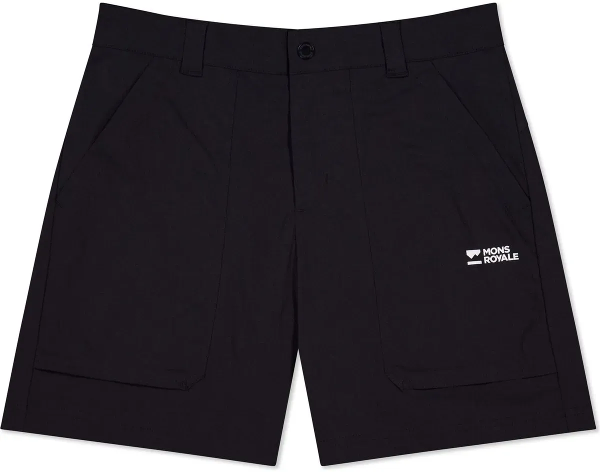 Mons Royale Womens All Mission Shorts black (1) L