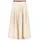 Cartoon A-Linien-Rock Damen Beige 40