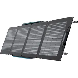 Tragbares Solarmodul EF ECOFLOW 110 W für Kraftwerke, faltbares Solarladegerät mit Kettenanschluss und verstellbarem Ständer, wasserdicht nach IP68