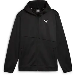 PUMA Herren Sweatshirt TRAIN ALL DAY PWRFLEECE FU, PUMA Black, M