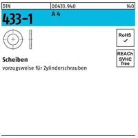 Reyher Scheibe DIN 433-1 3,2x 6x0,5 A 4 200