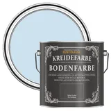 Rust-Oleum kratzfeste Kreidefarbe Bodenfarbe in mattem Finish -Taubenblau 2.5L