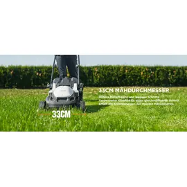 LiTHELi U20 Akku-Rasenmäher inkl. 1 x 4,0 Ah