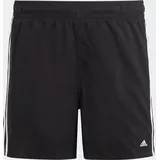 Adidas 3-Streifen Badeshorts Black / White 116