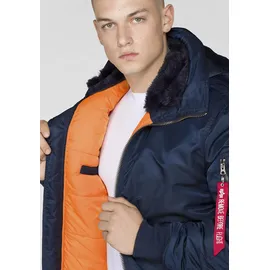 Alpha Industries MA-1 Hooded blau 54