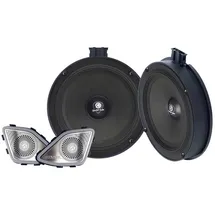 Alpine SPC-106T61-2 16,5 cm 2-Wege-Komponenten-Lautsprecher für VW T6.1 Auto-Lautsprecher (100 W) schwarz