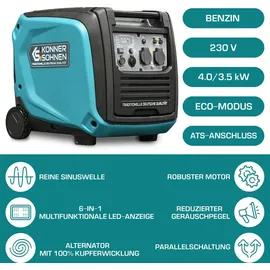 Könner & Söhnen KS 4000iE S Blau