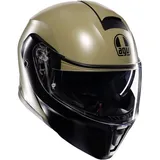 AGV Streetmodular Mono, Klapphelm - Matt-Oliv/Schwarz - XL