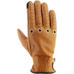Helstons Shine Sommer Damen Motorrad Handschuhe, beige, Größe L