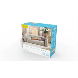 Intex Couch Viskose 2-Sitzer Grau