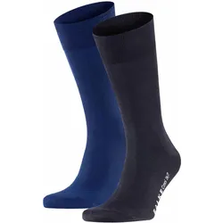 Socken Herren 2er Pack Stretch BLAU 41/42