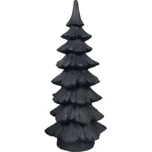 Trendline Dekofigur Baum 37 cm Schwarz