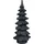 Trendline Dekofigur Baum 37 cm Schwarz