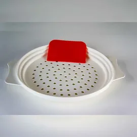 Muxel Spätzlesieb, die einfache Art Spätzle zu schaben (weiss)