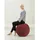 Sitting Ball ALFA Rot 65 cm