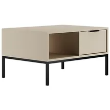 petits-meubles Couchtisch Seattle Beige Holzwerkstoff 80 x 45,4 x 60 cm