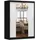 imoebel24 Schwebetürenschrank Vista 150 x 200 x 61 cm Schwarz/Weiß
