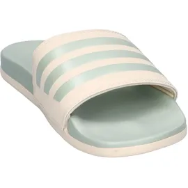 adidas Comfort Adilette Wonder White / Linen Green Metallic / Linen Green Metallic 39