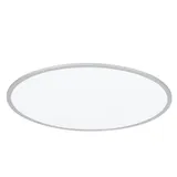 LINDBY LED-Deckenlampe Narima, CCT, Ø 80 cm, silber