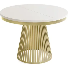 WFL GROUP Naro Ø 100 cm beige/grau