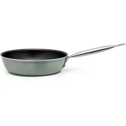 METRO PROFESSIONAL Schmorpfanne tief, Aluminium, Ø 24 cm, Höhe: 11.5 cm, Teflon Antihaftbeschichtung, ofenfest