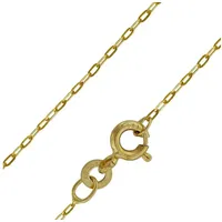 trendor 73815 Halskette für Frauen Gold 333 (8 Karat) Flachanker 1,1 mm, 45 cm