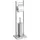 Zeller WC-Bürstengarnitur Silber 1