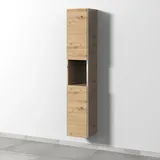 Sanipa 3way Hochschrank 30 x 170 x 34,5 cm Eiche Natural-Touch Holz