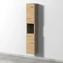Sanipa 3way Hochschrank 30 x 170 x 34,5 cm Eiche Natural-Touch Holz