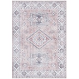 NOURISTAN Teppich »Gratia«, rechteckig, Orientalisch, Vintage, Flachgewebe Teppich,Wohnzimmer, Schlafzimmer, rosa