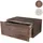 MCW Wandregal Arlon 21 x 46 x 30 cm Braun