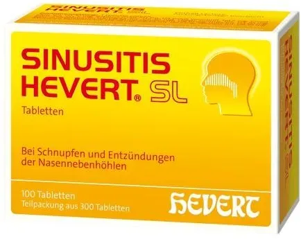 SINUSITIS HEVERT SL Tabletten 300 St