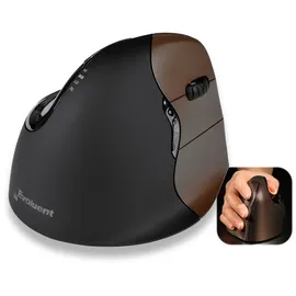 Evoluent VerticalMouse 4 Small Wireless schwarz/braun