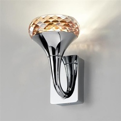 Exklusive LED-Wandleuchte Fairy aus Kristall Axo Light - Bernstein