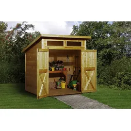 Weka Gartenhaus 325 A 1,98 x 1,94 m lasiert