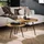 Feeling4Home Metonire Bronze Metall 74 x 40 x 60 cm