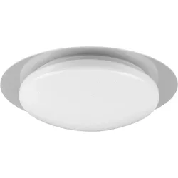 LED-Deckenleuchte Frodeno Weiß max. 12 Watt Deckenlampe