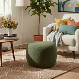 CLP Sitzhocker Alfrisa dunkelgrün