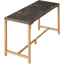 Tectake Gartentisch 161 x 64,5 x 99,5 cm Beige/Grau