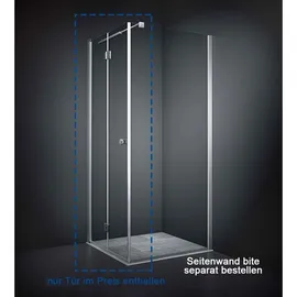 Dansani Match rechts 87 x 200 cm Klarglas