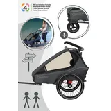 Kinderanhänger Kidgoo 2 navy blue
