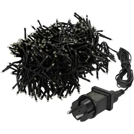 ECD Germany LED Cluster Lichterkette 8,5m 1152 LEDs Warmweiß Timer 8Modi