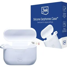 OEM Apple Airpods Pro 3, 3mk Silikon-airpods-hülle, Weiß